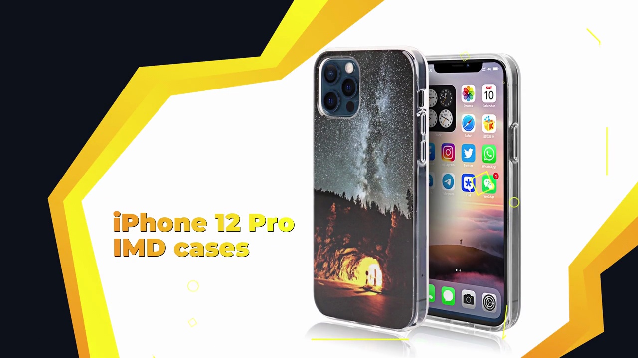 Новый дизайн чехлов IMD для iPhone 12 Pro