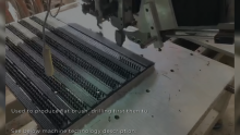 High Quality 2 Axis 1 Drilling And 1 Tufting Brush Machine