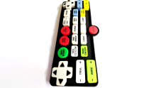 BestQuality Overmolded silicone rubber keyboard/multicolor silicone rubber keyboard Factory