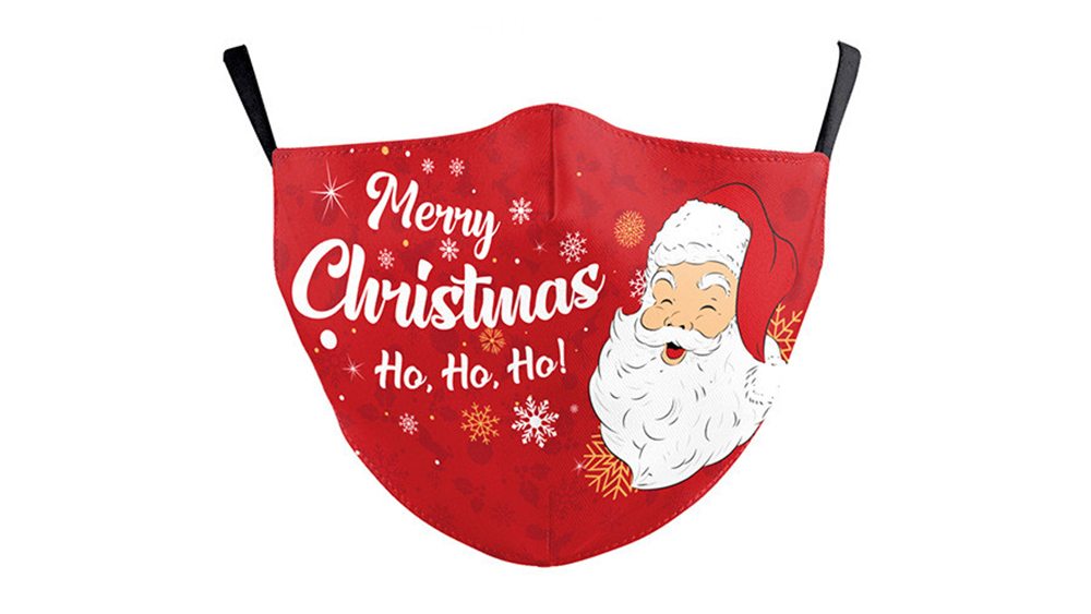 2020 Hot Sale Black Custom Cotton Cloth Reusable Washable Face Mask Face Cover with Adjustable Strap
