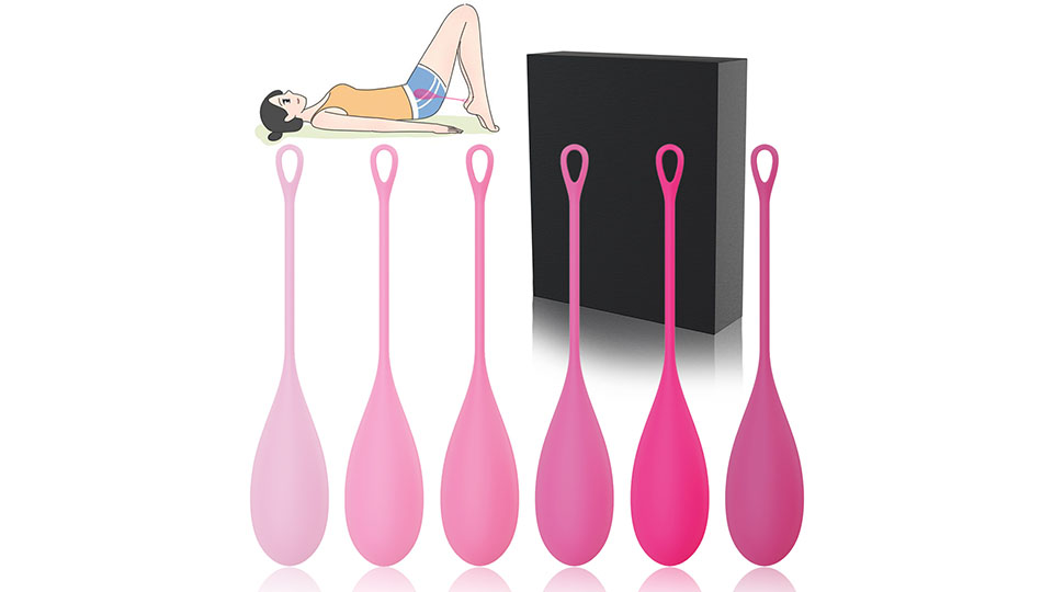 AT-KG004-Kegel Balls Stweety-Made of Silionce and Steel Balls, Pink Color for Exercise