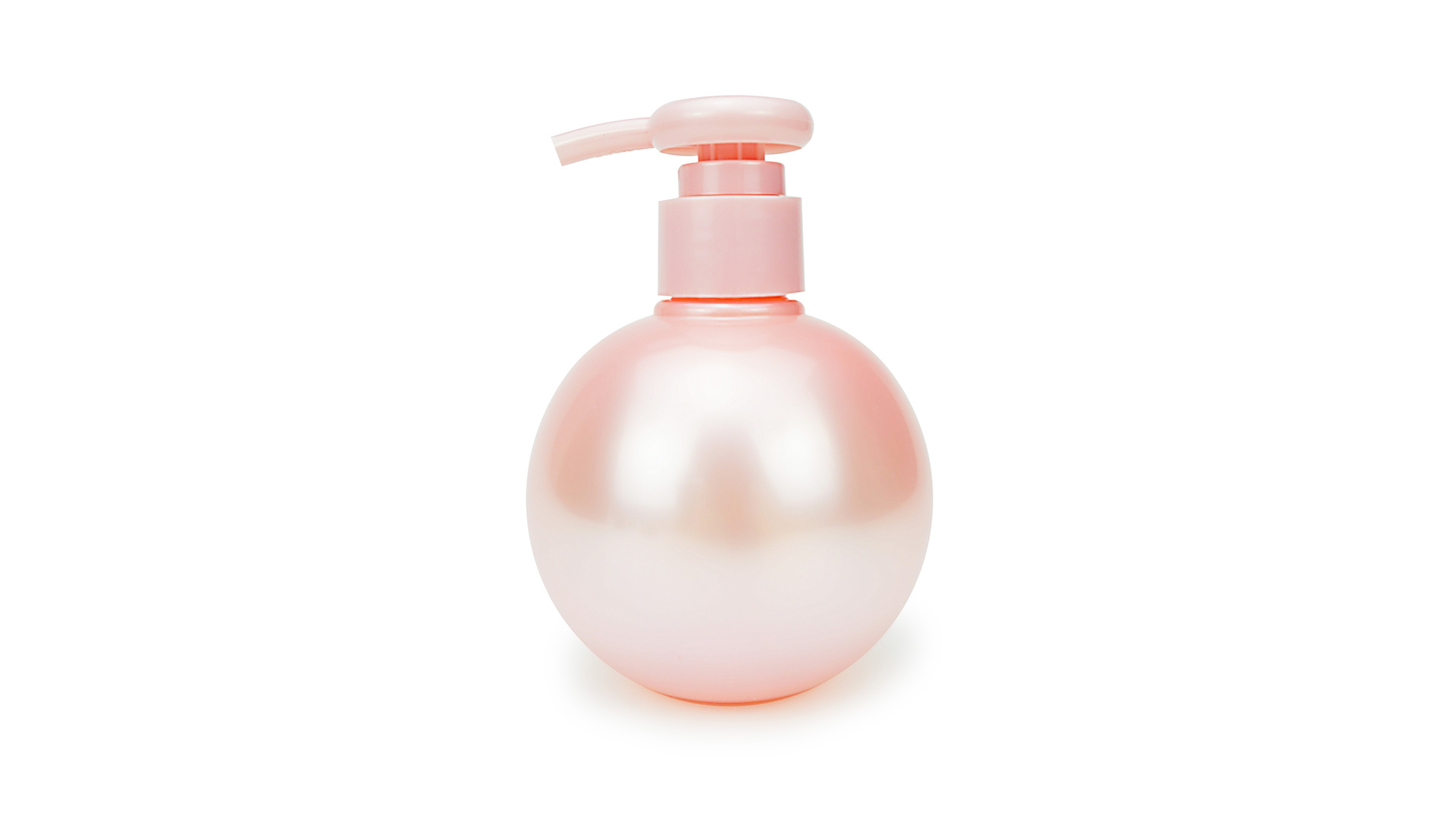 PET 250ml 8oz Plastic Pump Ball Shape Bottles For Shampoo