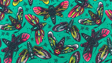 100%cotton poplin kids garment cartoon printed fabric, face mask printing fabrics