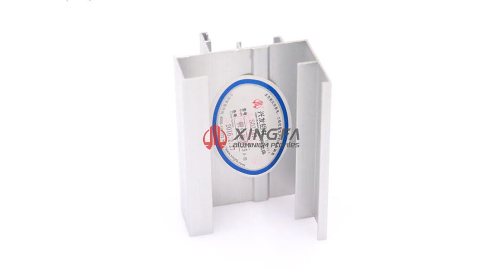 Xingfa Anodized Silver Aluminium Profile Manufacturer XFA002