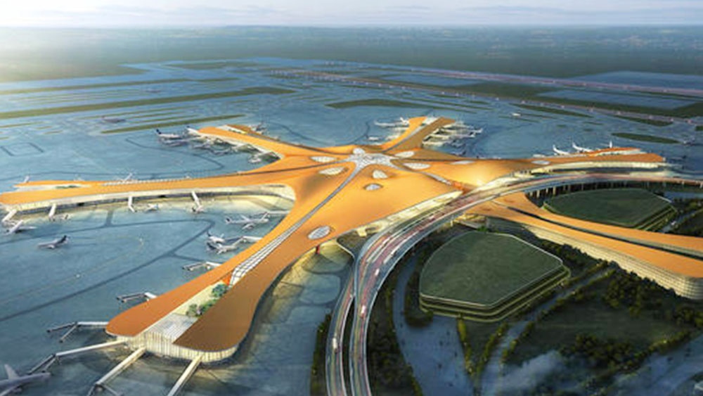 مشروع مورد ملف الألومنيوم Xingfa- مطار بكين داشينغ