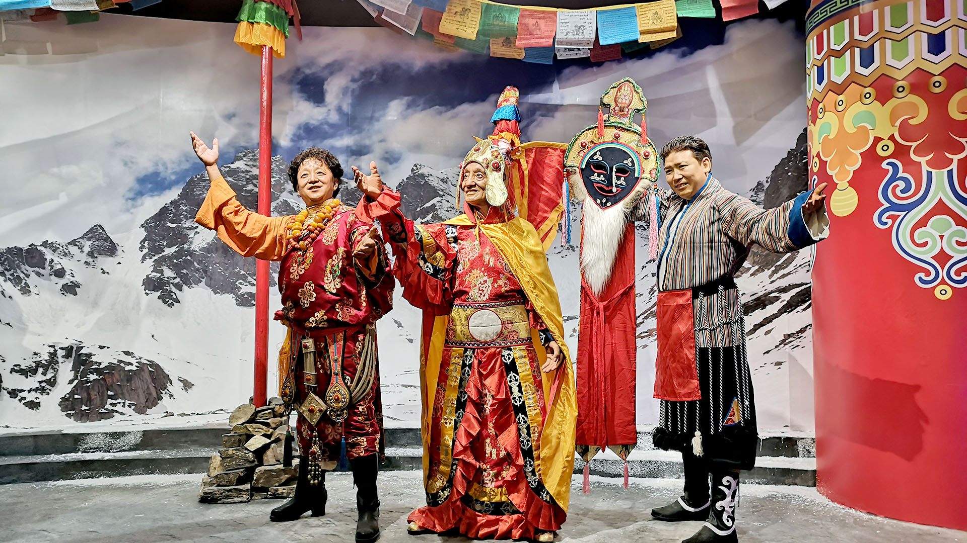 Museu de Cera do Tibete de Weimukailai