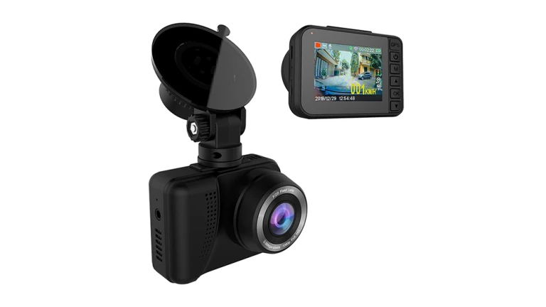 Dash Cam GPS mit Akku: 1080P FHD Dashcam Auto Vorne Hinten, 170