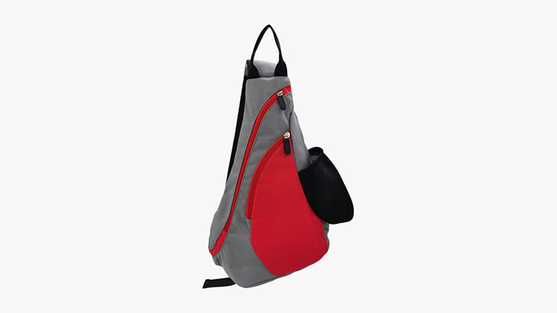 High quality single strap men's sport polyester backpack