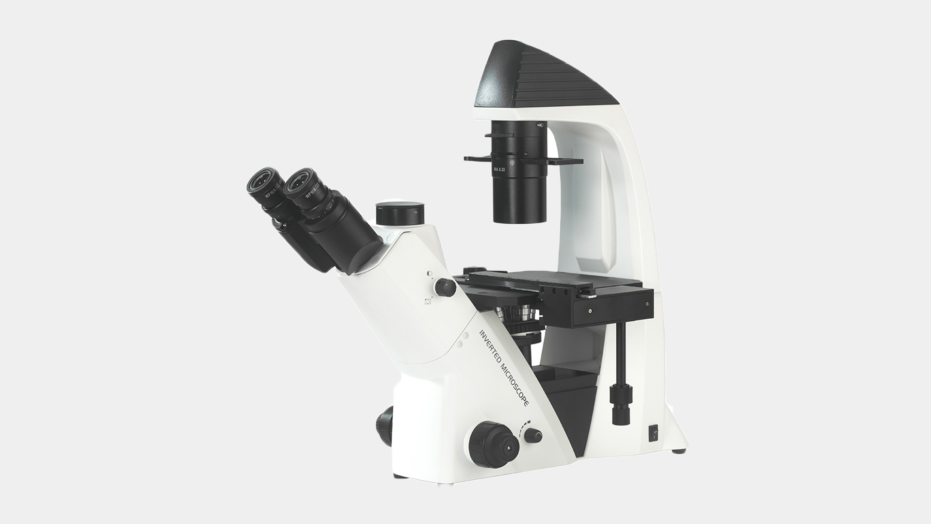 Microscopio invertido A14.2603, luz de transmisión