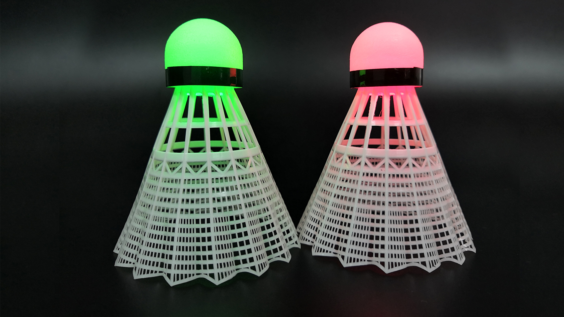 LED灯羽毛球毽子持久照明10小时