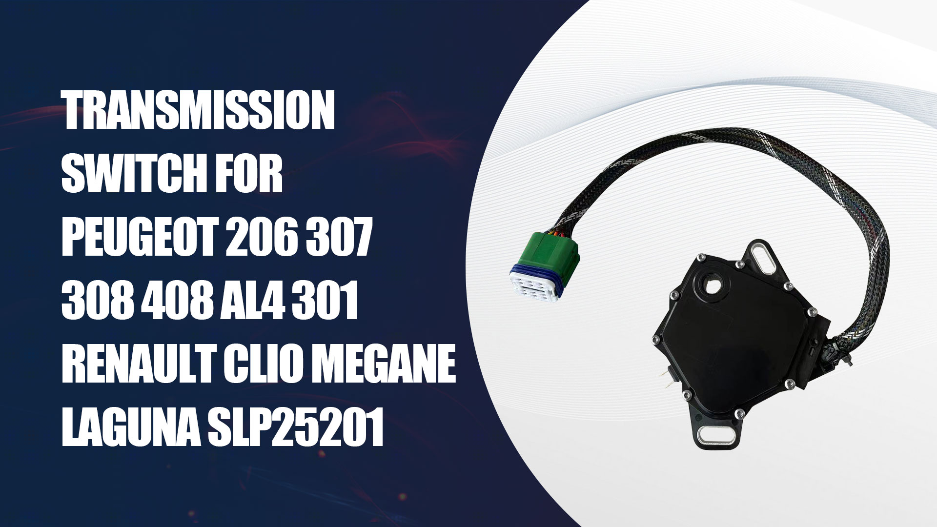 Przełącznik skrzyni biegów dla Peugeot 206 307 308 408 Al4 301 Renault Clio Megane Laguna Slp25201